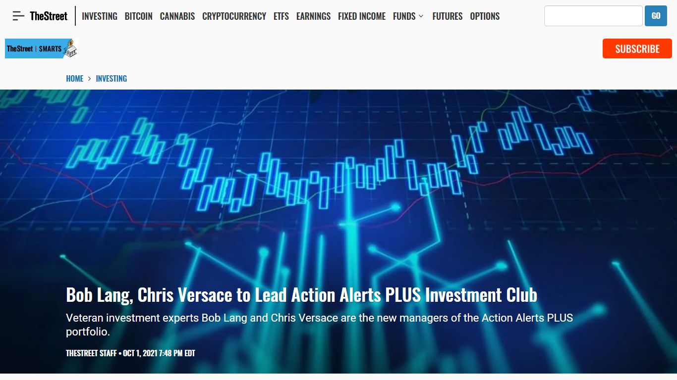 Bob Lang, Chris Versace to Lead Action Alerts PLUS ... - TheStreet